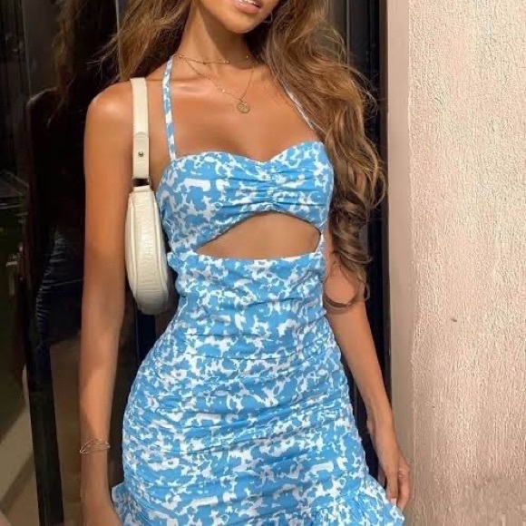 Tiger Mist - Selina Dress in Blue 💙 - Picture 3 of 3
